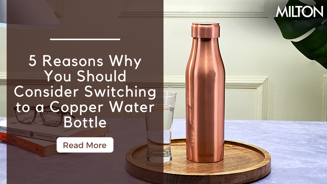 5 Reasons Why You Should Consider Switching to a Copper Water Bottle