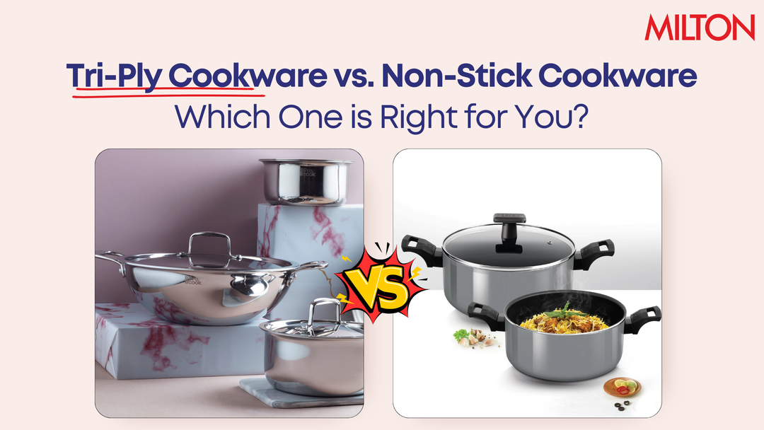 Tri-Ply Cookware vs. Non-Stick Cookware: Which One is Right for You?