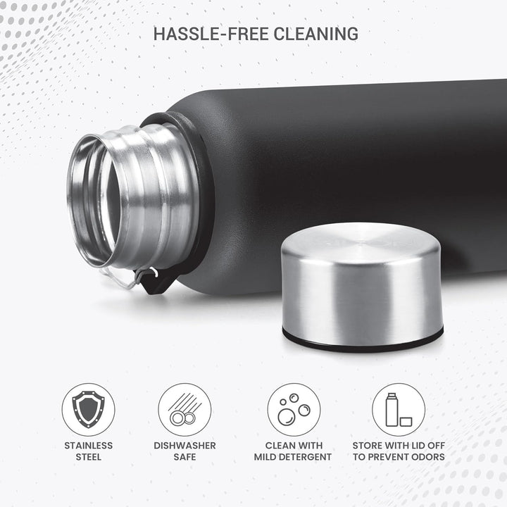 Brim Stainless Steel Bottle Features