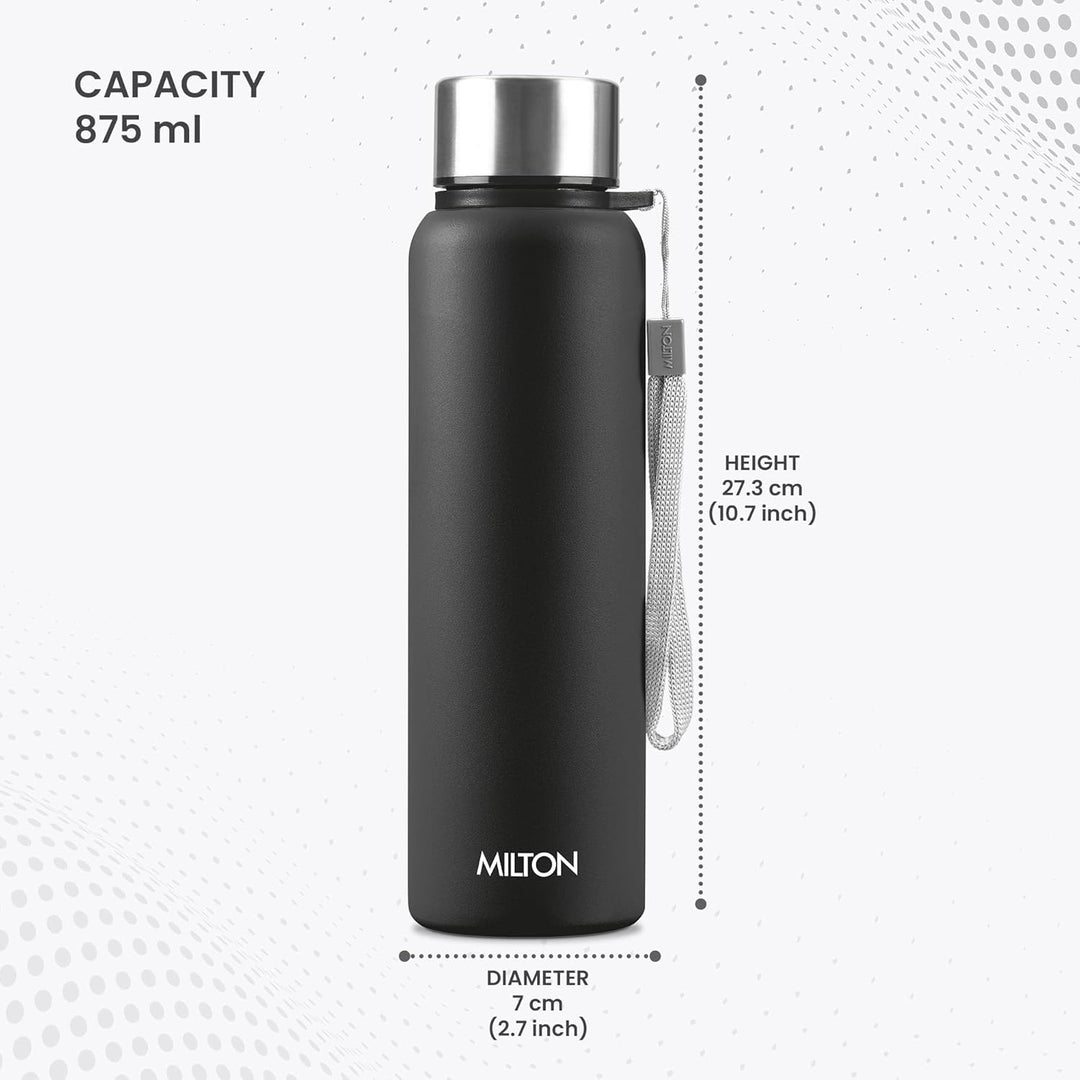 Personalized Brim Stainless Steel Bottle (Milton)