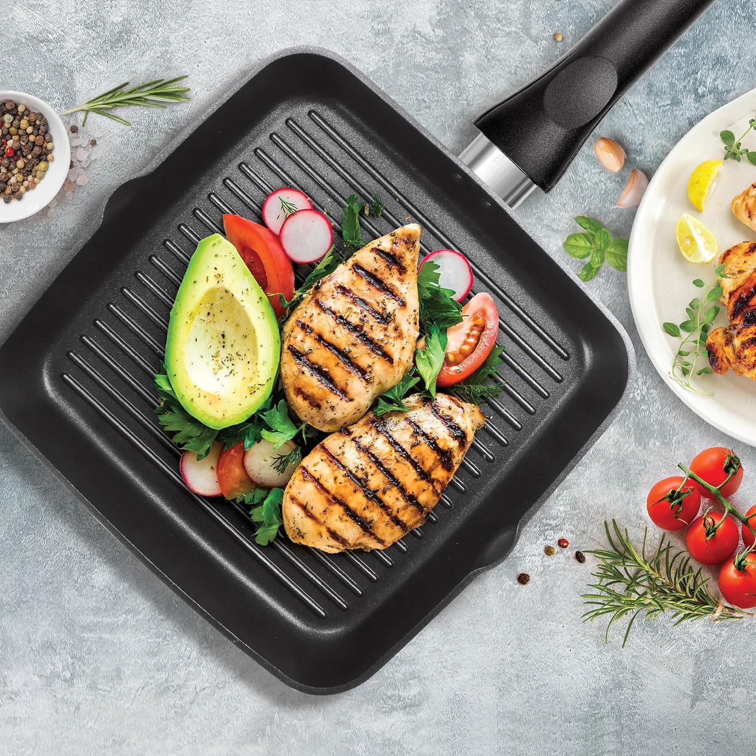 Buy Grill Pan Induction Die Cast Online in India at Best Price Milton ProCook