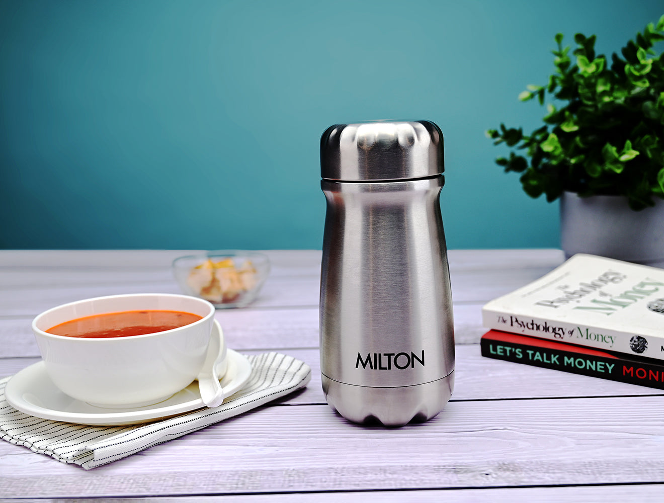 Milton flask with store cup