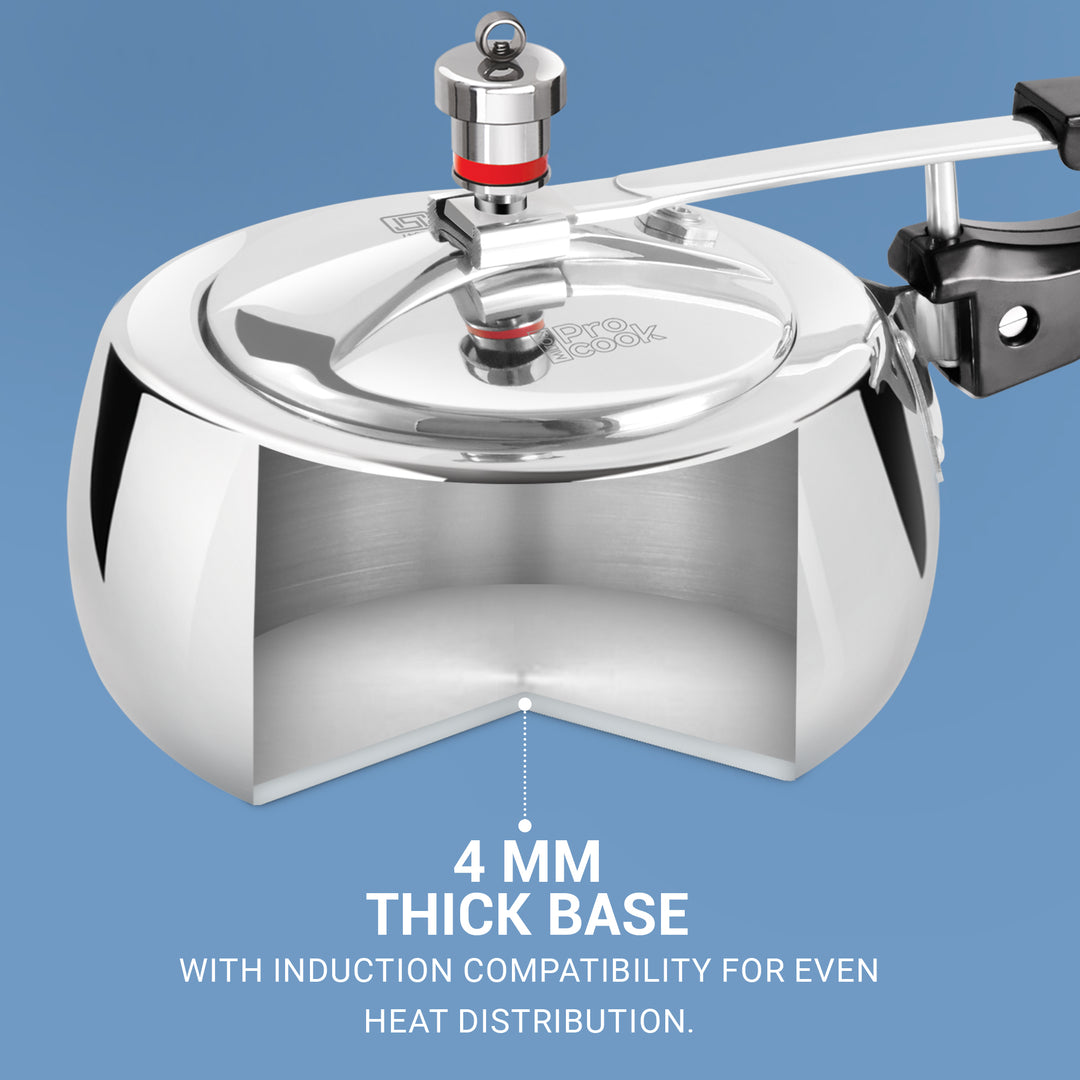 Pressure Cooker Inner Lid Curve Aluminium Induction (Milton Procook)