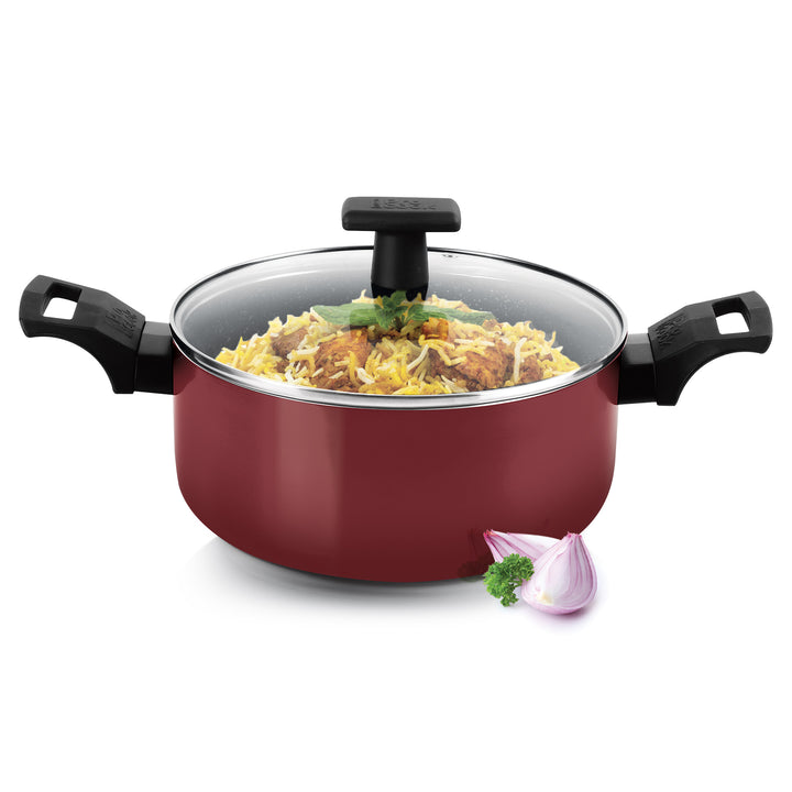 Biryani Pot With Glass Lid Granito Induction