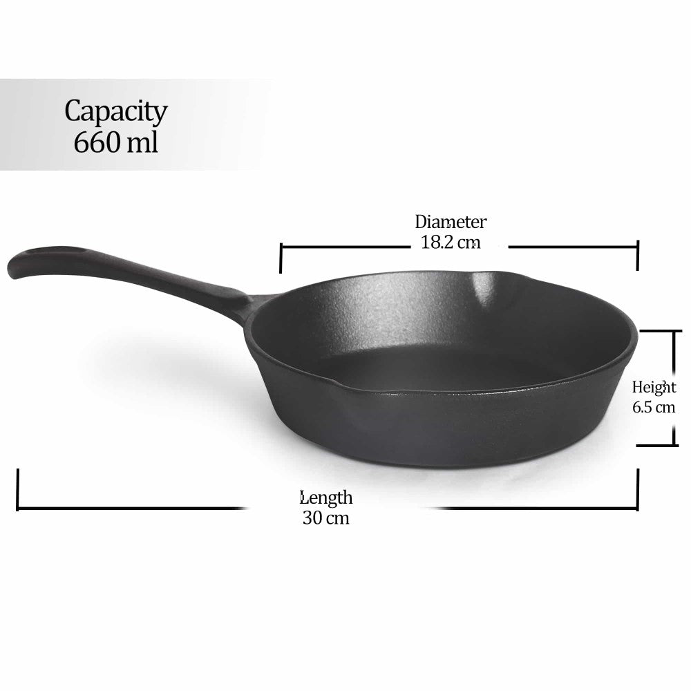 Buy Cast Iron Fry Pan 16 Cm Online At Best Price Milton