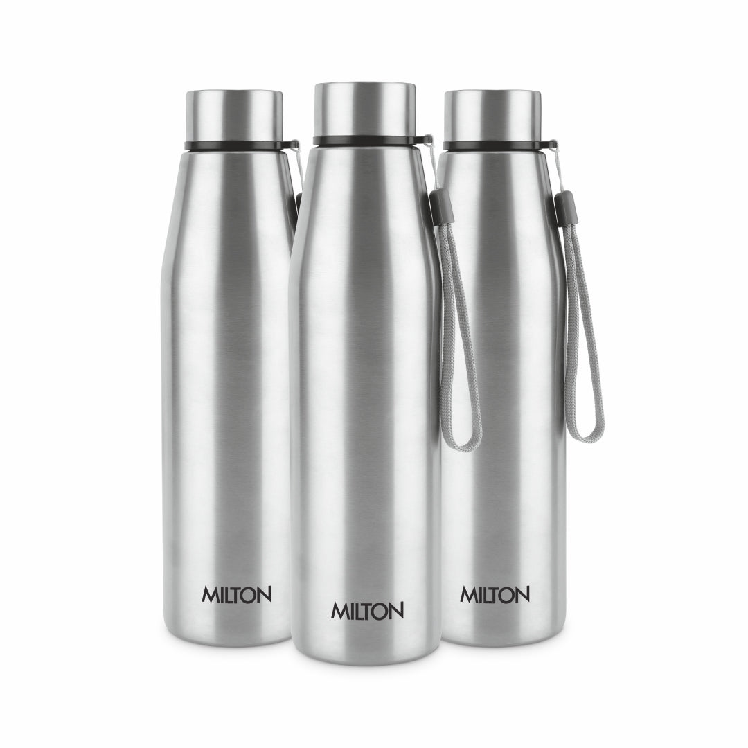 Drift Stainless Steel Bottle (Pack of 3) (Milton)