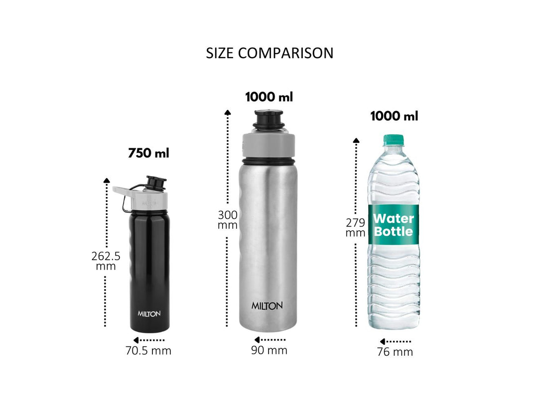 Gripper Stainless Steel Water Bottle (Milton)