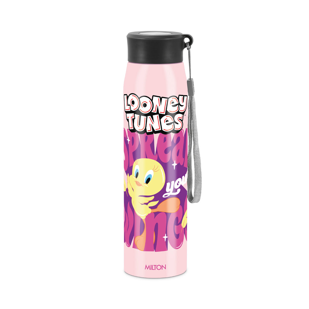 Milton Handy 3D Design Looney Tunes Stainless Steel Bottle Pink