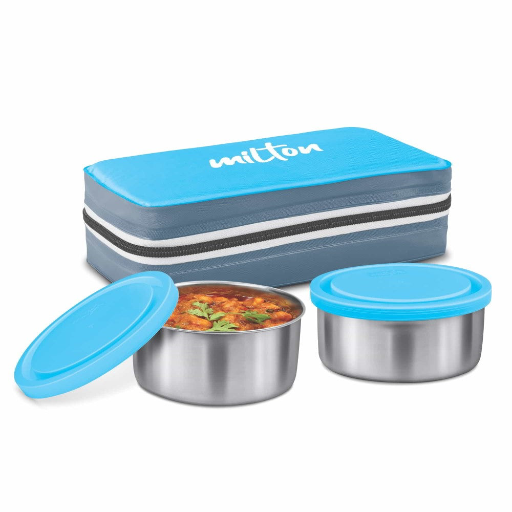 Buy Mini Lunch, 2 Container insulated Tiffin Box - Milton