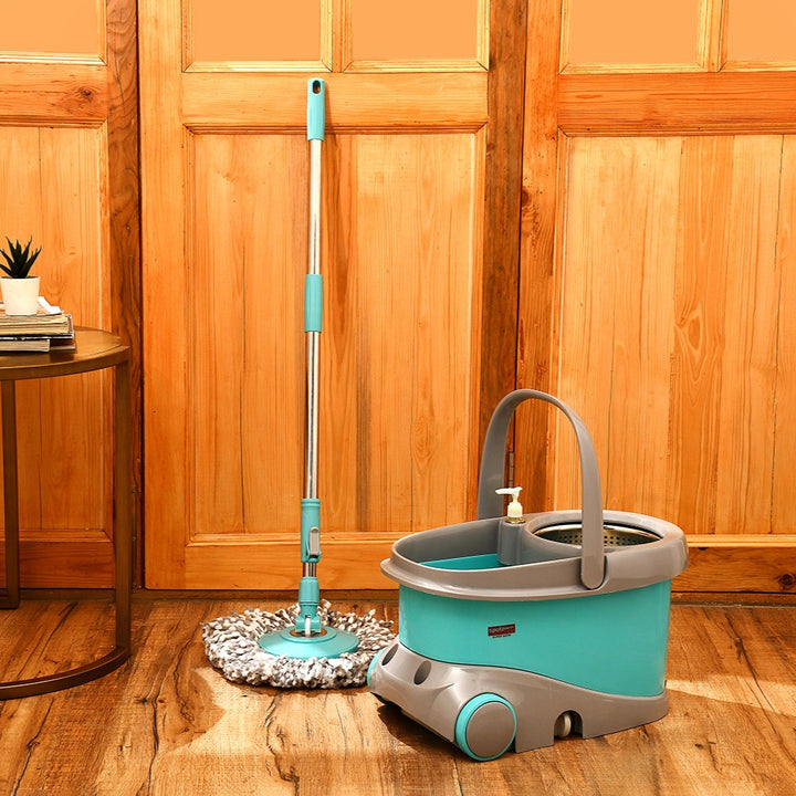 Prime Mop with Big Wheels and Stainless Steel Wringer