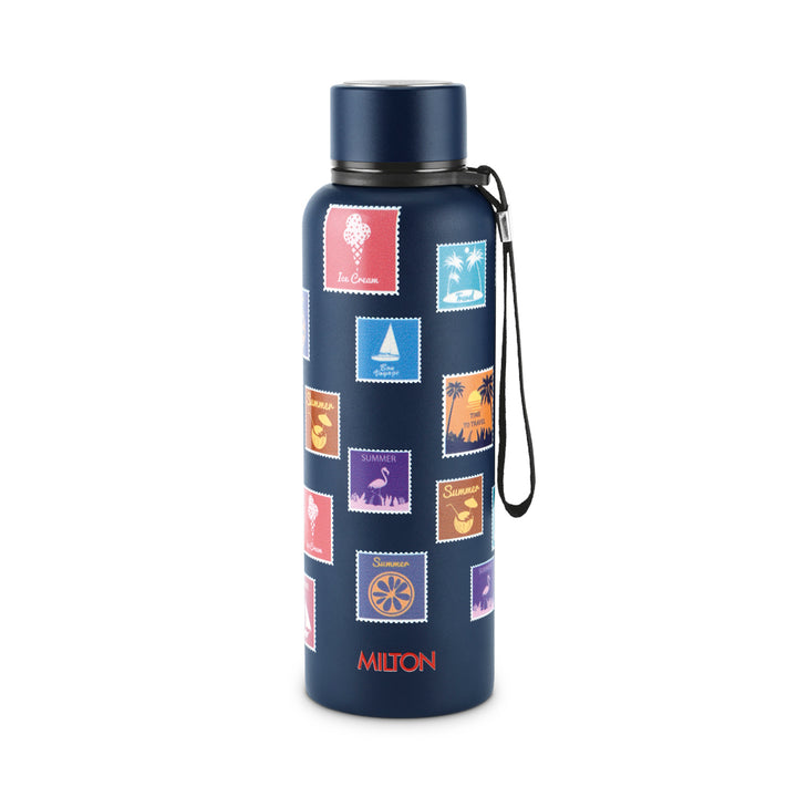 Curated Stamps 3D UV Printed Aura Thermosteel Water Bottle