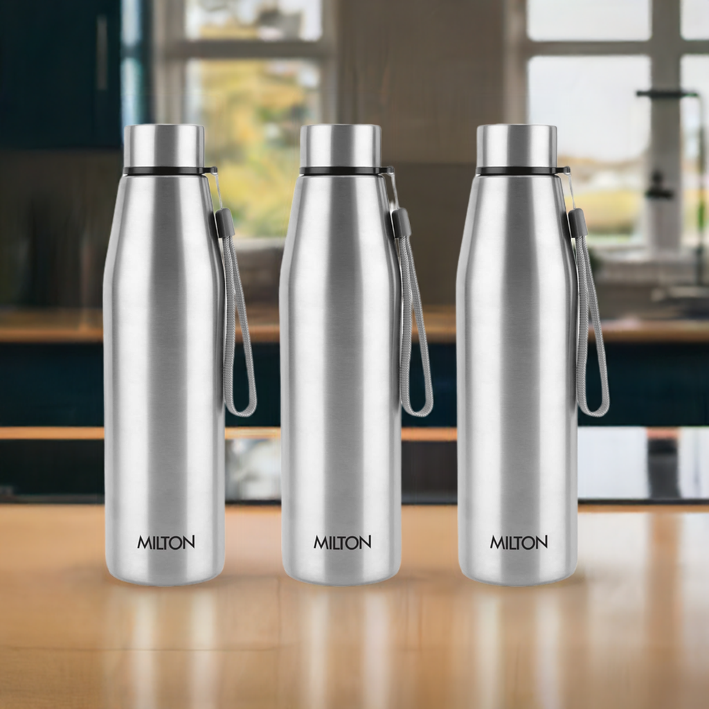 Milton Drift Stainless Steel Bottle 950 ml Pack of 3